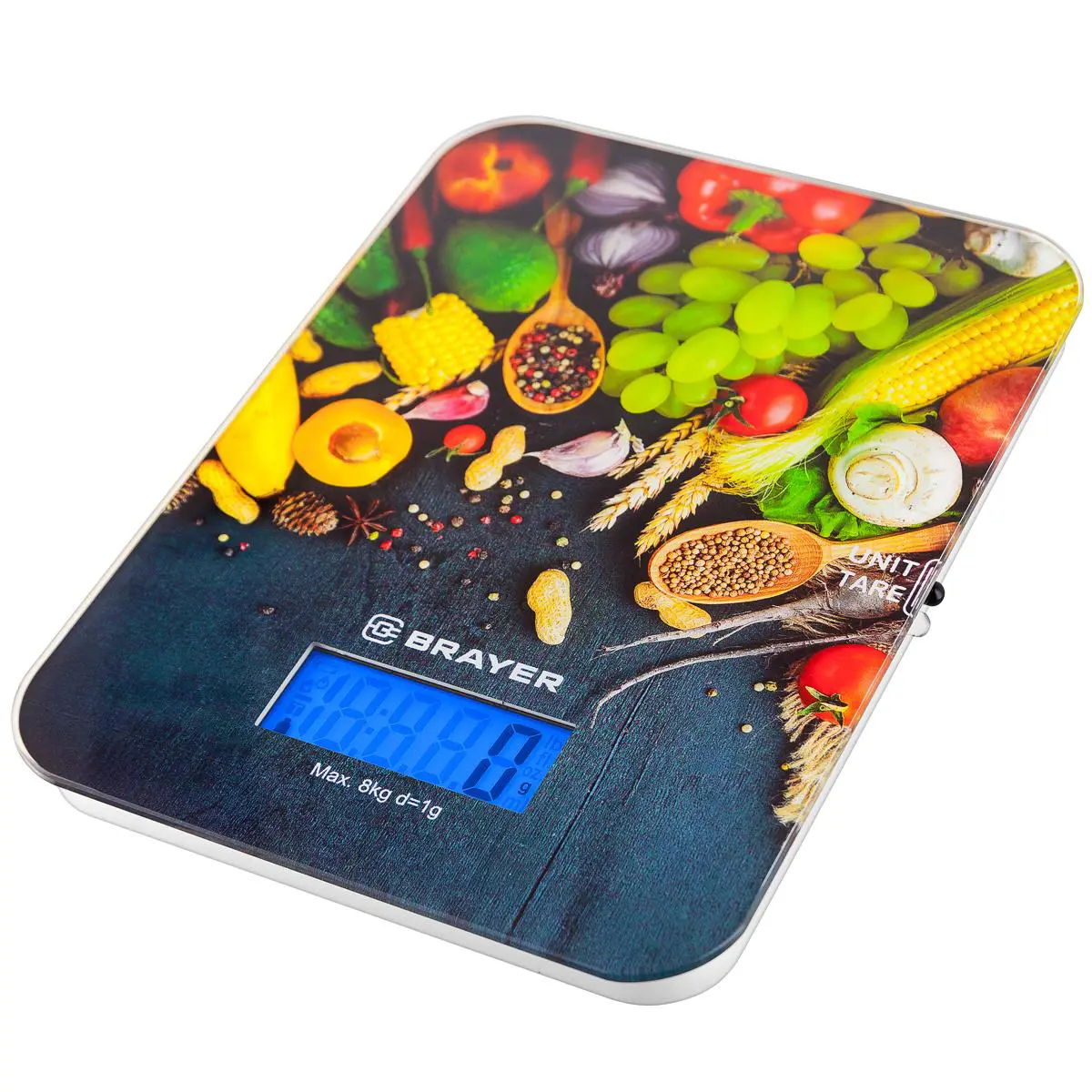 Изображение товара Кухонные весы механические Brayer BR1801 максимальная нагрузка 8 кг BR1801