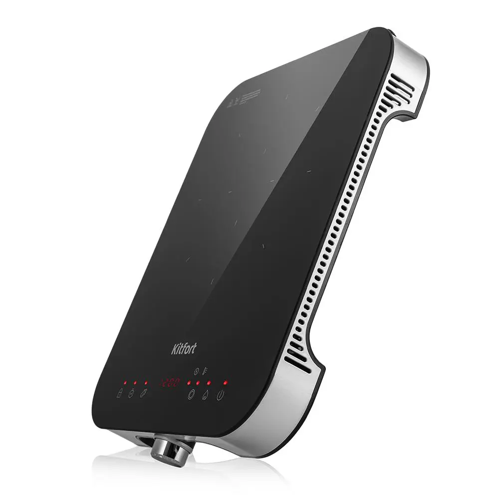 Изображение товара Электрическая настольная плита Kitfort КТ-148 30 см 1 конфорка цвет черный