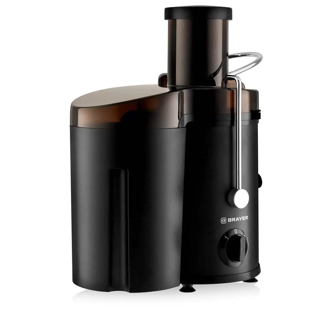 Изображение товара Соковыжималка электрическая Brayer 0.5 л 500 Вт цвет черный