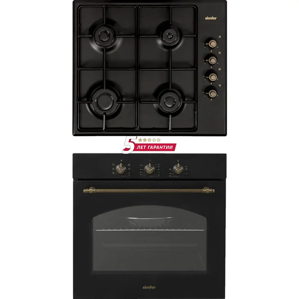 Изображение товара Комплект бытовой техники 2 предмета Simfer S68L417 цвет черный