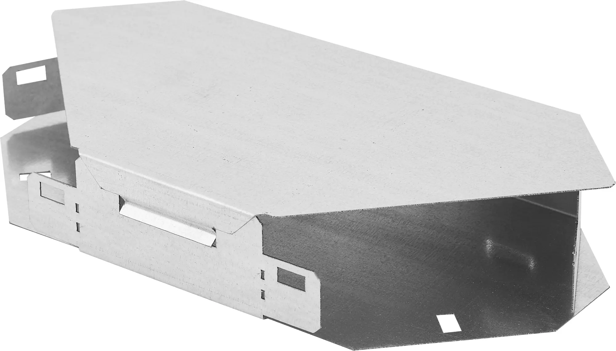 Изображение товара Поворот для кабель-канала горизонтальный TDM Electric 150x50 мм серый