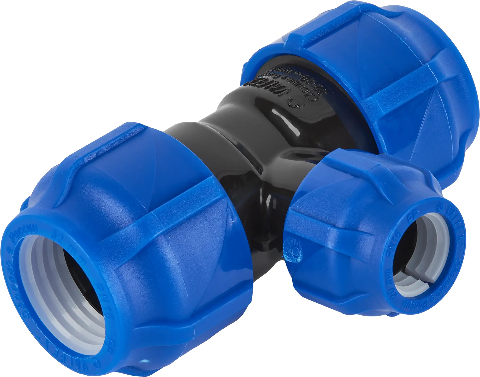 Изображение товара Тройник переходной Valfex 32x20x32 мм из полипропилена для холодного водоснабжения