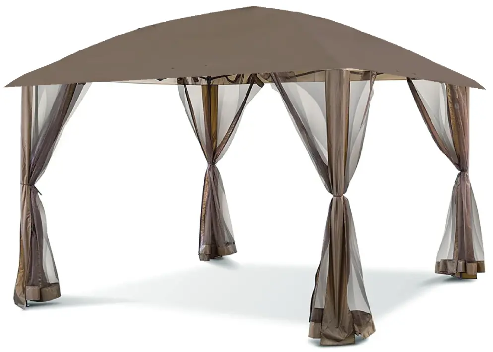 Изображение товара Шатер садовый Green Glade 3х3х2.67 м металл/полиэстер коричневый