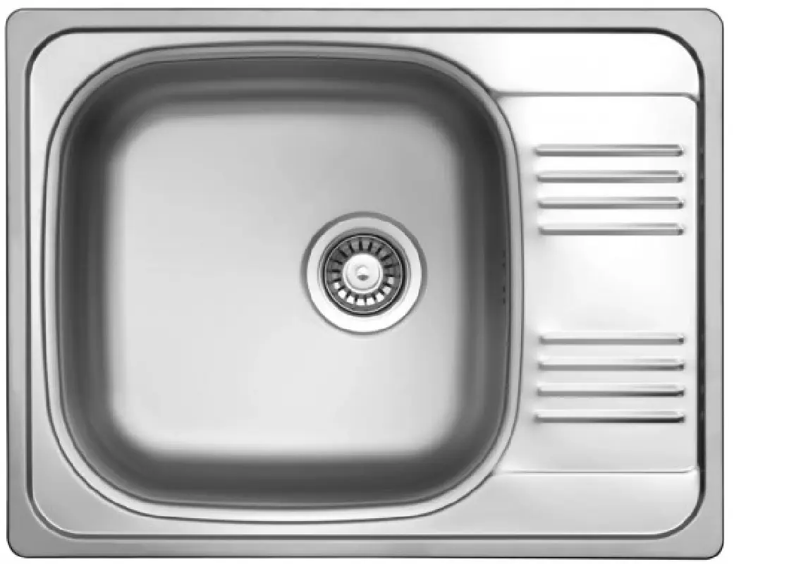 Изображение товара Врезная мойка Topzero Hypnos 65x54.5x19 см нержавеющая сталь цвет серый