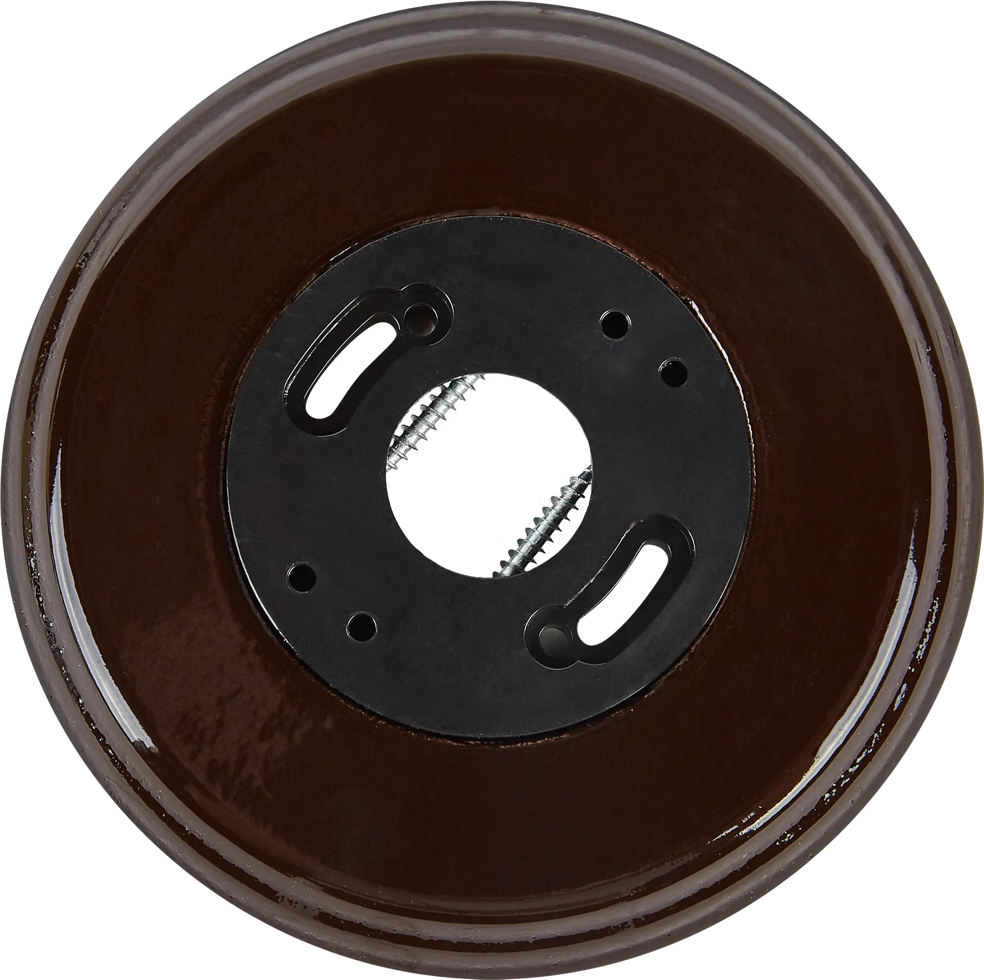 Изображение товара Рамка Electraline 1 пост керамика коричневая для накладной установки