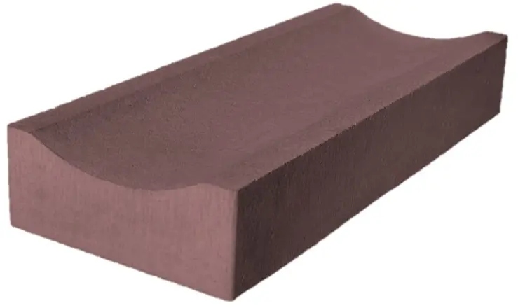 Изображение товара Лоток водосточный 500x200x80 мм красный