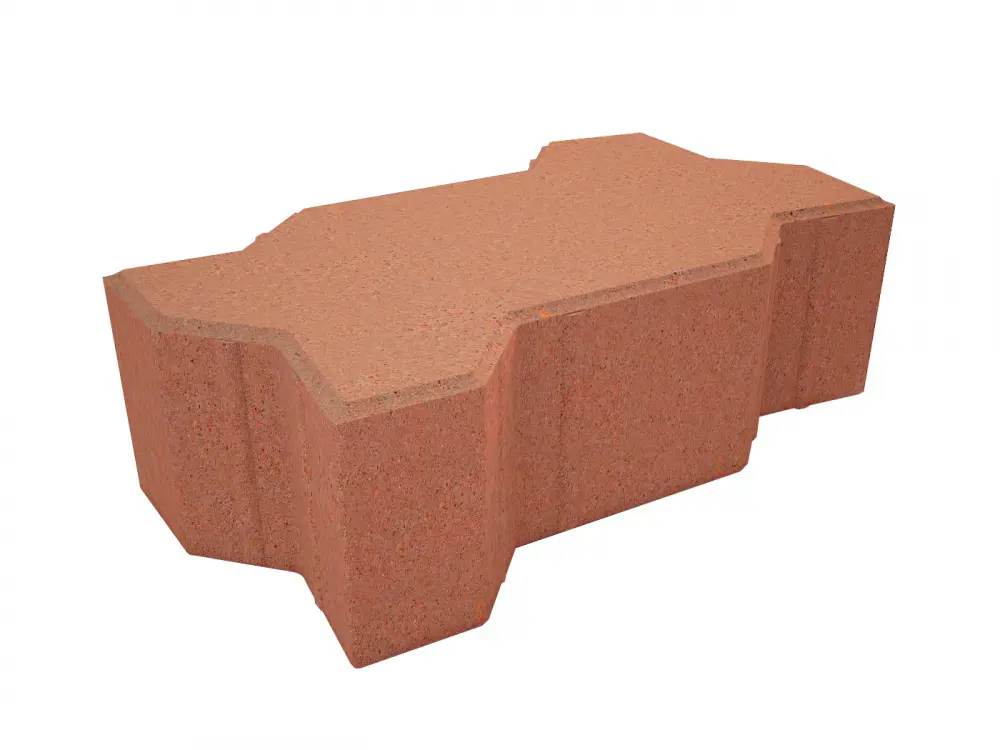 Изображение товара Плитка тротуарная Сигма 220x110x70 мм цвет красный