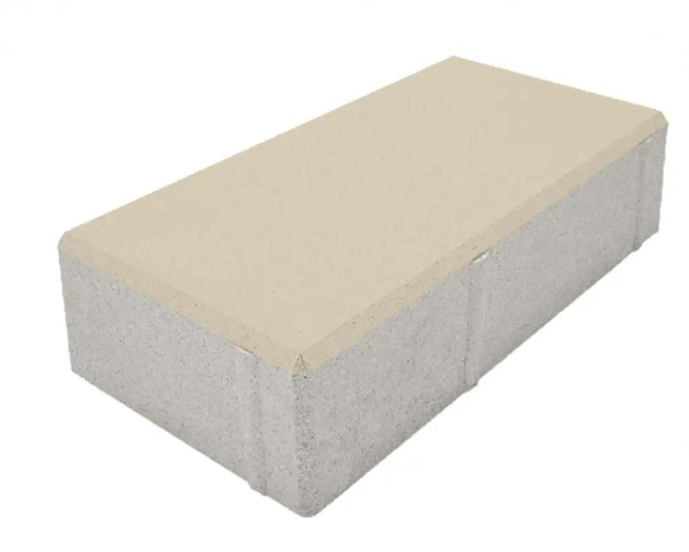 Изображение товара Плитка тротуарная Призма 200x100x70 мм цвет белый