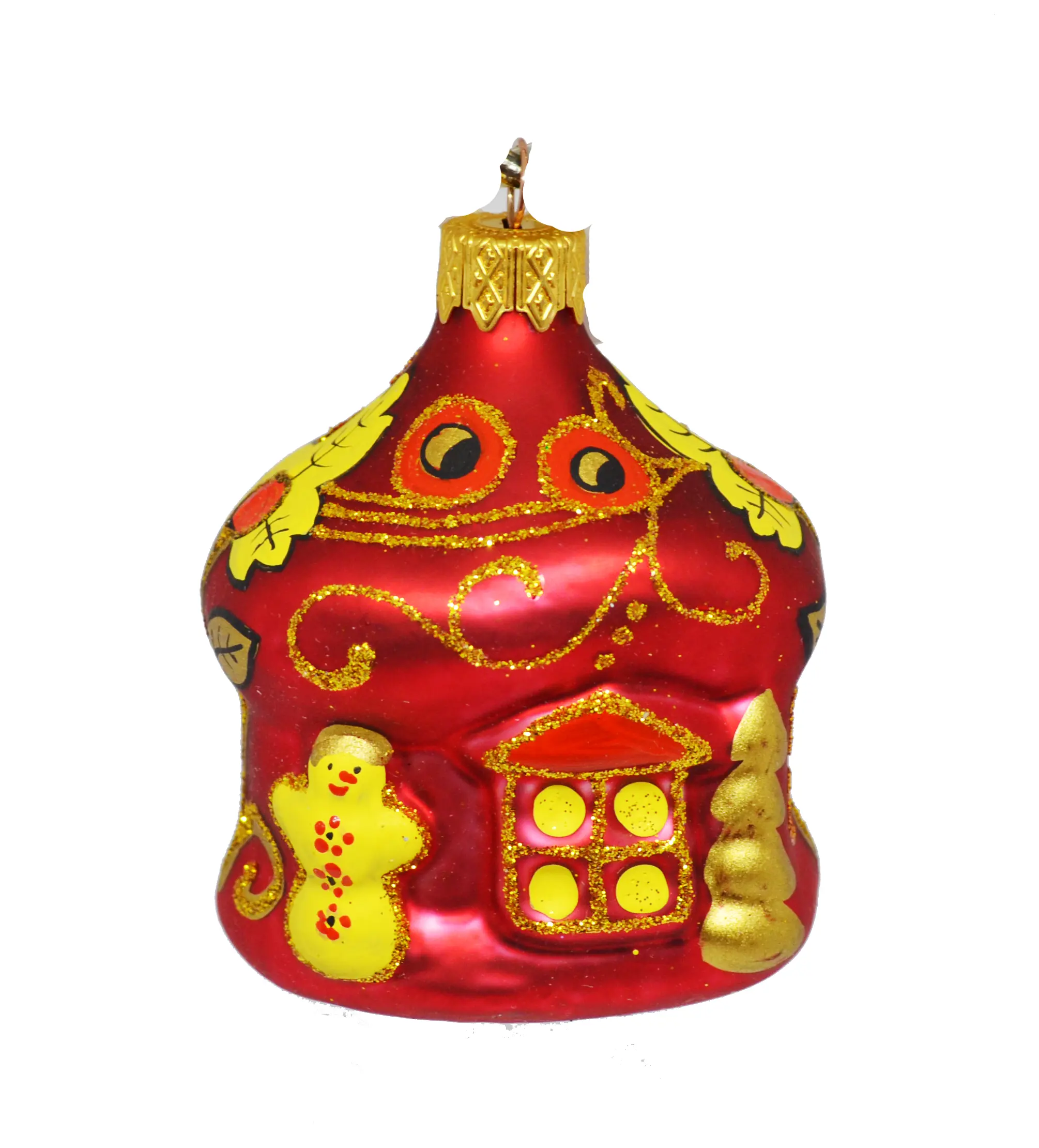 Изображение товара Елочная игрушка Изба Коломеев ФУ-458/Н 14 см х 8 см разноцветный