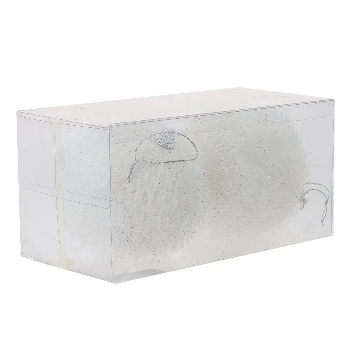 Изображение товара Украшение новогоднее Шар 764479 ПВХ 9x9 см белое 2 шт