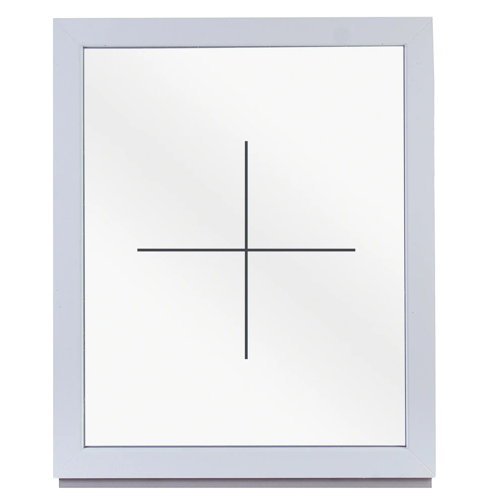 Изображение товара Пластиковое глухое окно ПВХ DECEUNINCK 1000x800 мм белый