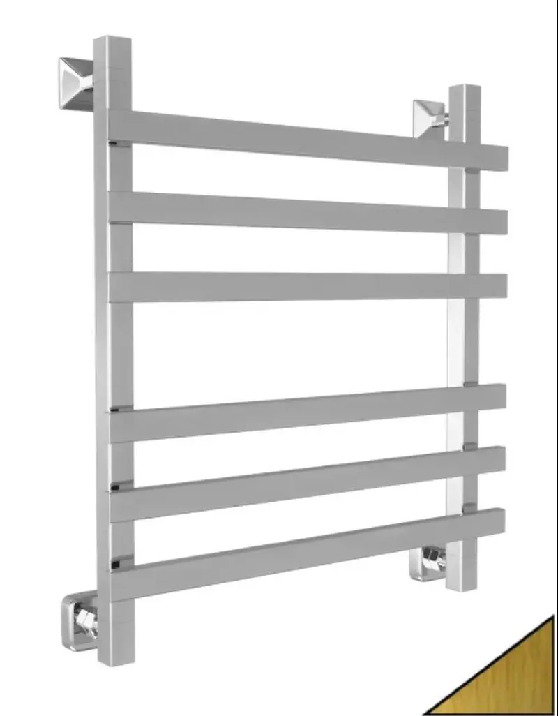 Изображение товара Полотенцесушитель водяной Двин N Plaza 50x60 см нержавеющая сталь 1/2" цвет состаренная бронза