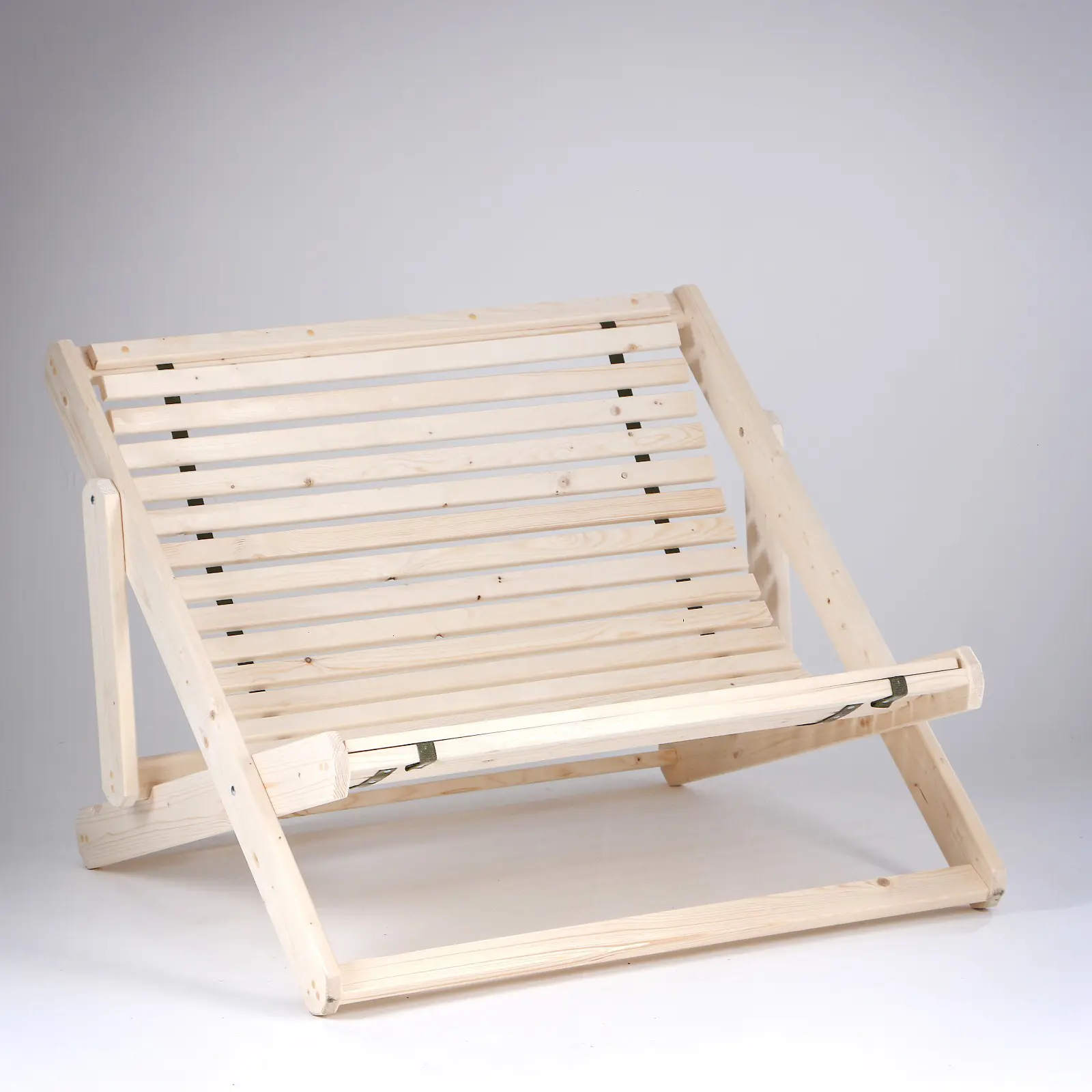 Изображение товара Шезлонг Добропаровъ 5072731 100 см х 115 см х 78 см дерево/дерево бежевый