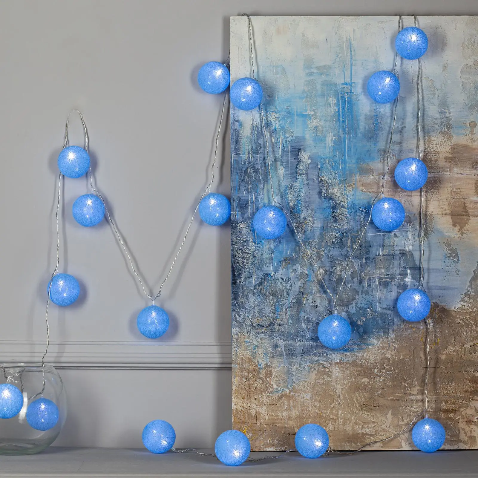 Изображение товара Электрогирлянда комнатная Luazon lighting 5985171 нить 5 м 20 ламп бесцветный 1 режим работы