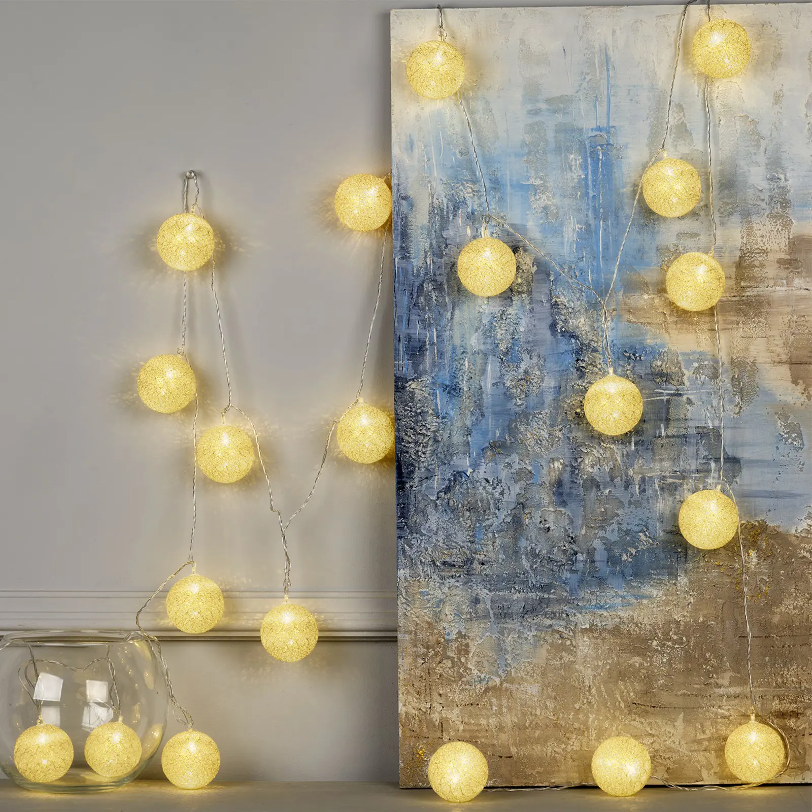 Изображение товара Электрогирлянда комнатная Luazon lighting 5985174 нить 5 м 20 ламп бесцветный 1 режим работы