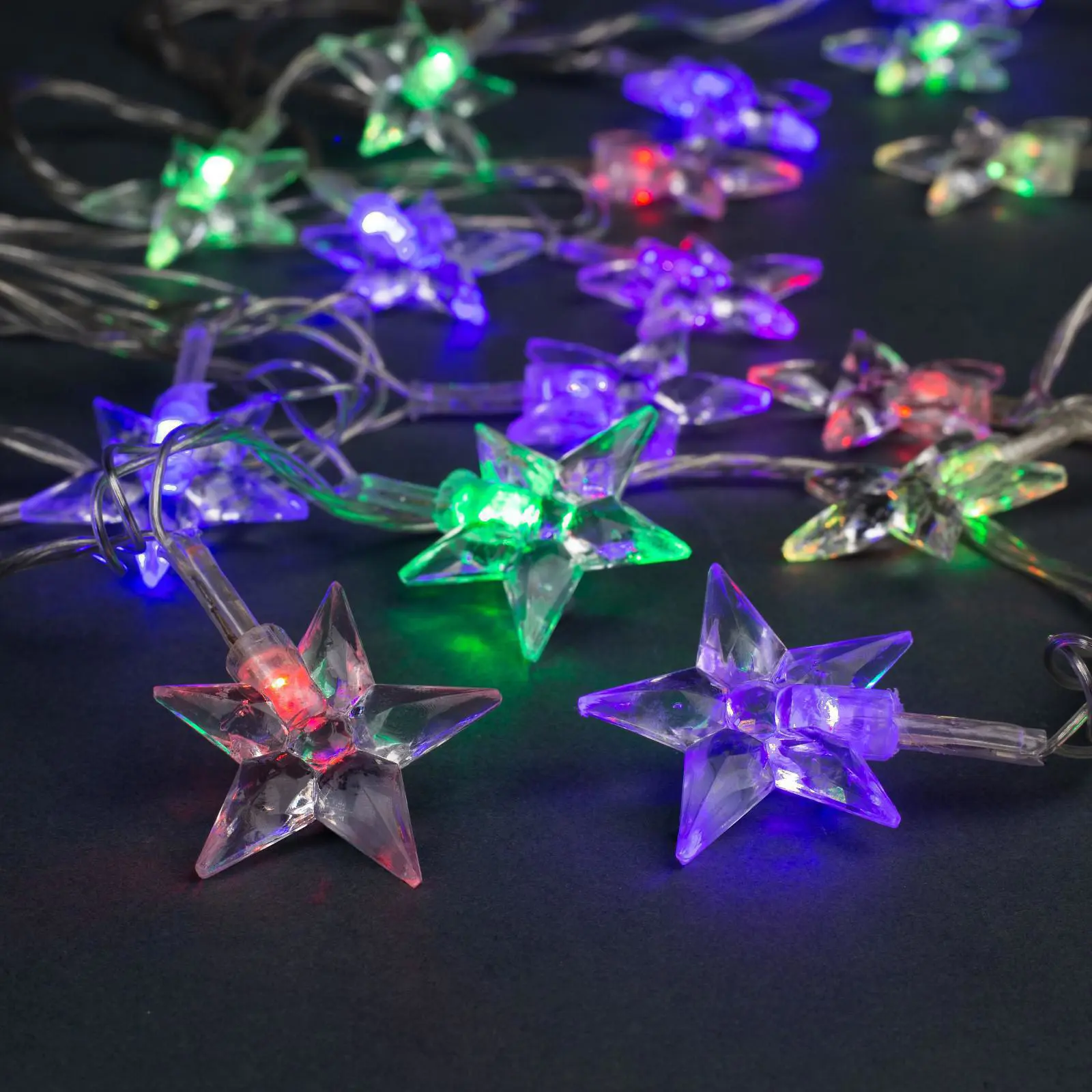 Изображение товара Электрогирлянда комнатная Luazon lighting 541535 нить 5 м 20 ламп бесцветный 1 режим работы