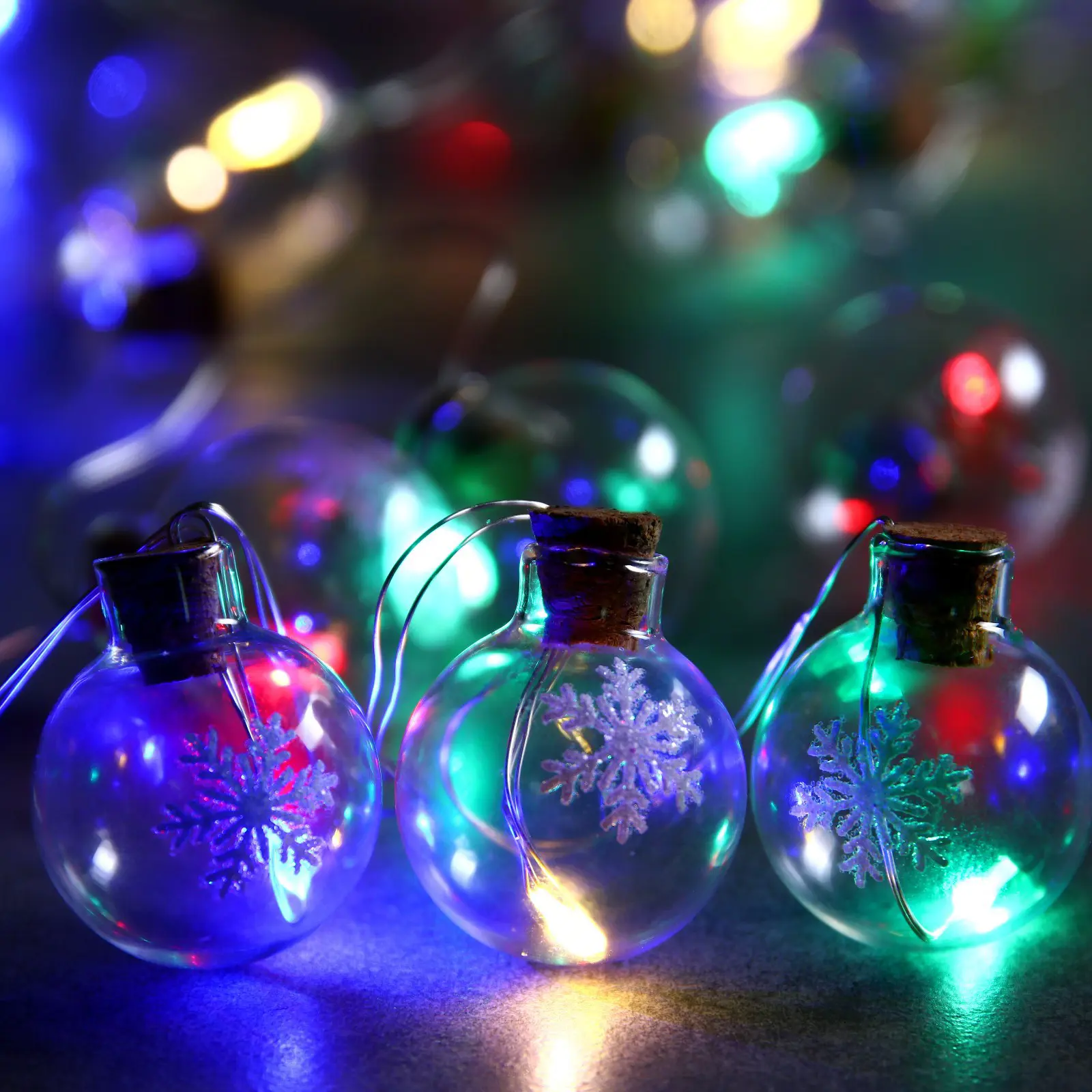 Изображение товара Электрогирлянда комнатная Luazon lighting 7690101 нить 1.6 м 15 ламп бесцветный 1 режим работы