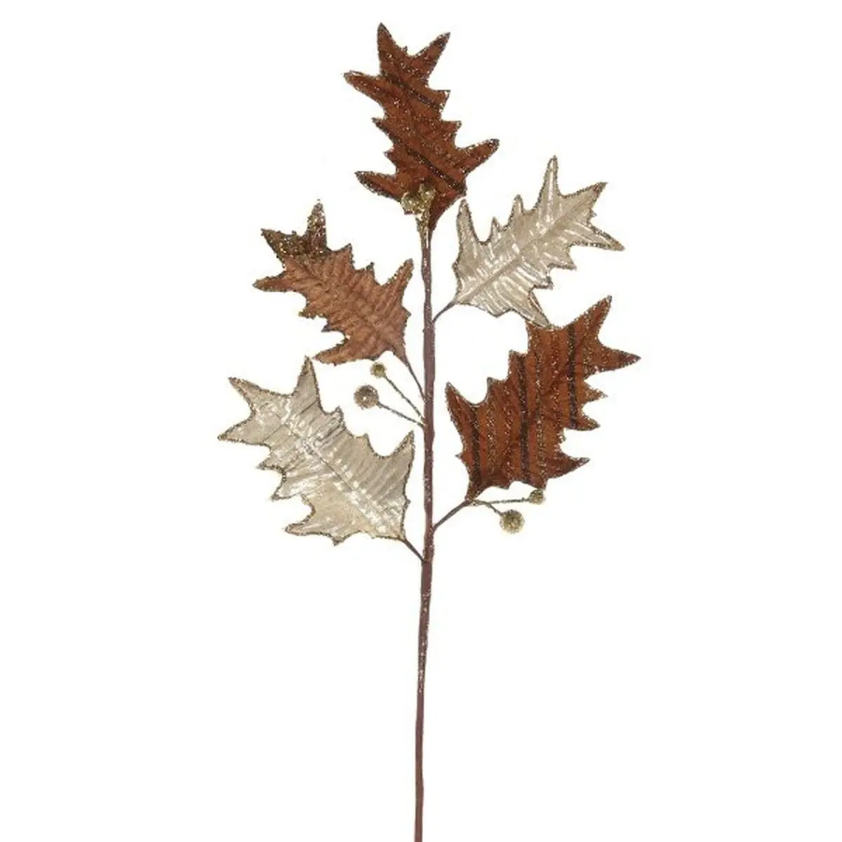 Изображение товара Новогоднее украшение Ветка 1x65x33 см коричневый