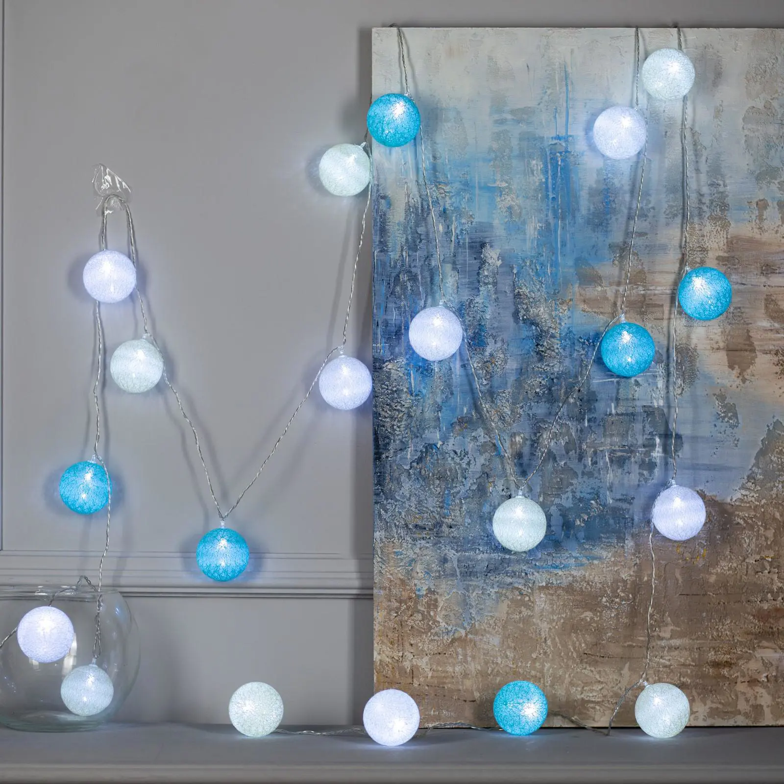 Изображение товара Электрогирлянда комнатная Luazon lighting 5985178 нить 5 м 20 ламп бесцветный 1 режим работы