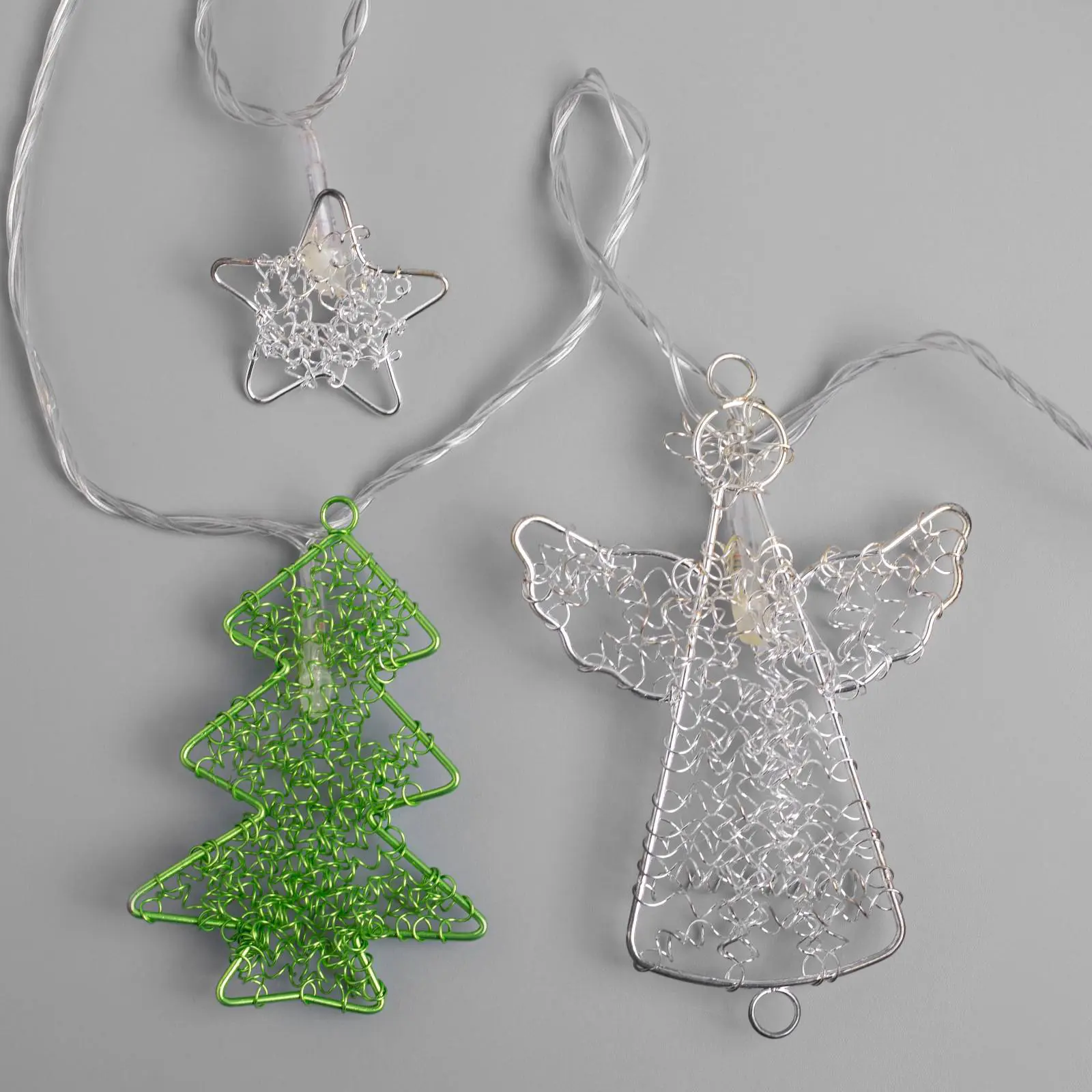 Изображение товара Электрогирлянда комнатная Luazon lighting 3590745 нить 4 м 20 ламп бесцветный 8 режимов работы