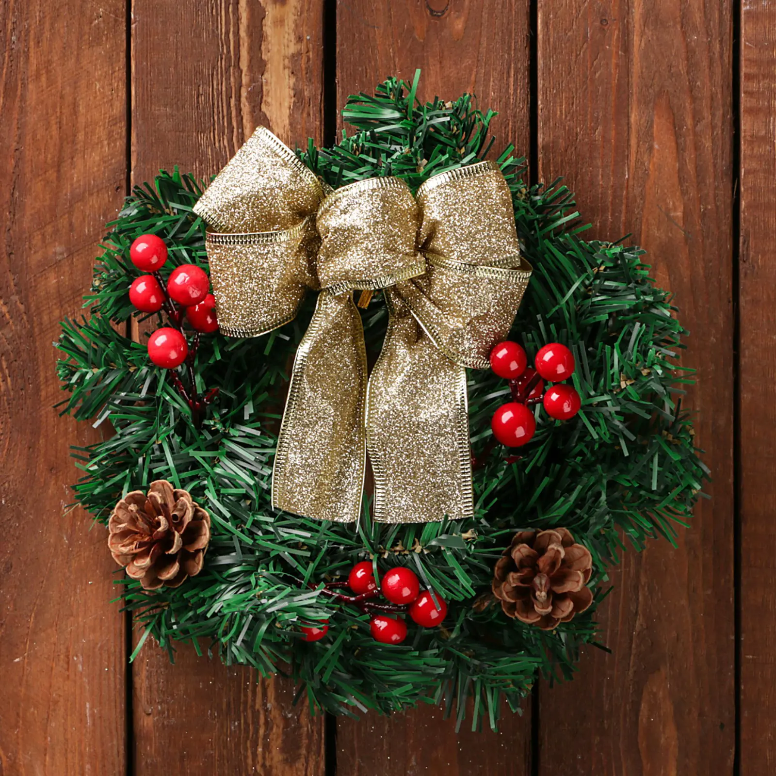 Изображение товара Рождественский венок Зимнее волшебство 3557041 ø 20 см с декором