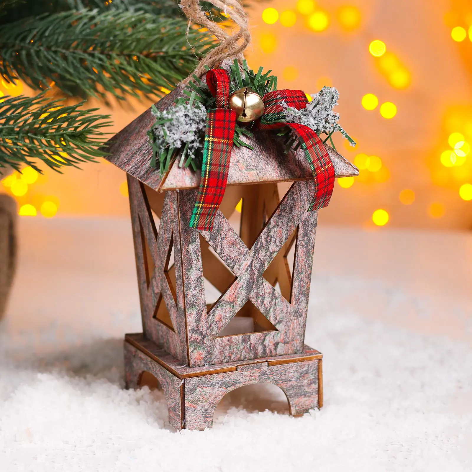 Изображение товара Светящаяся электрическая фигура Сказка для дома Лесная мастерская 1 ламп h 16 см разноцветный