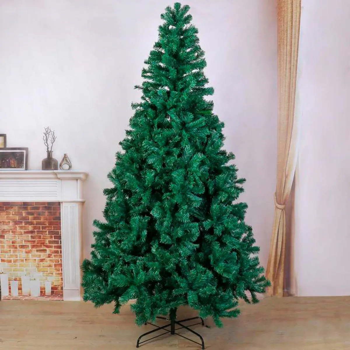 Изображение товара Ель новогодняя искусственная Зимнее волшебство 300 см, ПВХ, Зеленая