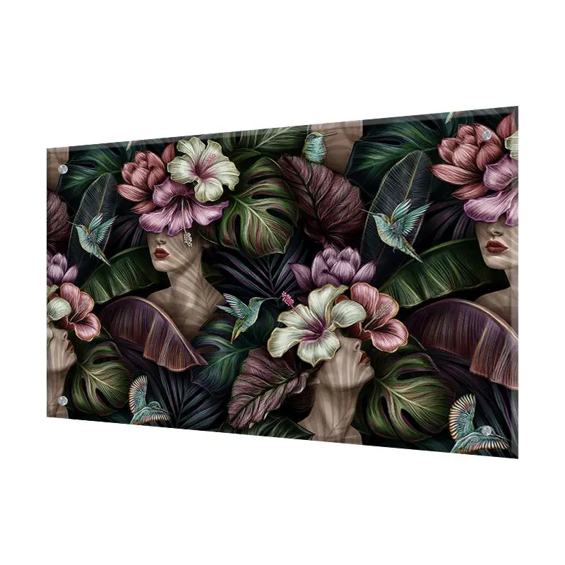 Изображение товара Стеновая панель Borntoprint Пано 60x90x0.4 см закаленное стекло цвет прозрачный