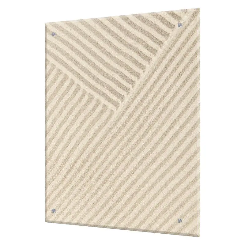 Изображение товара Защитный экран из закаленного стекла Borntoprint Песок 60x75 см стильное решение для кухни