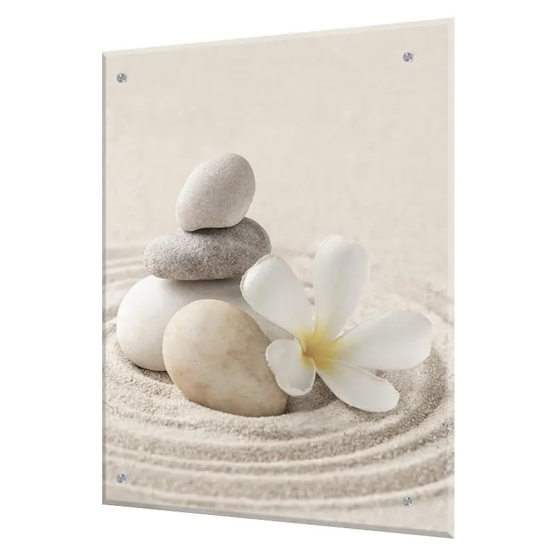 Изображение товара Защитный экран Borntoprint Дзен 60x75x0.4 см закаленное стекло прозрачный