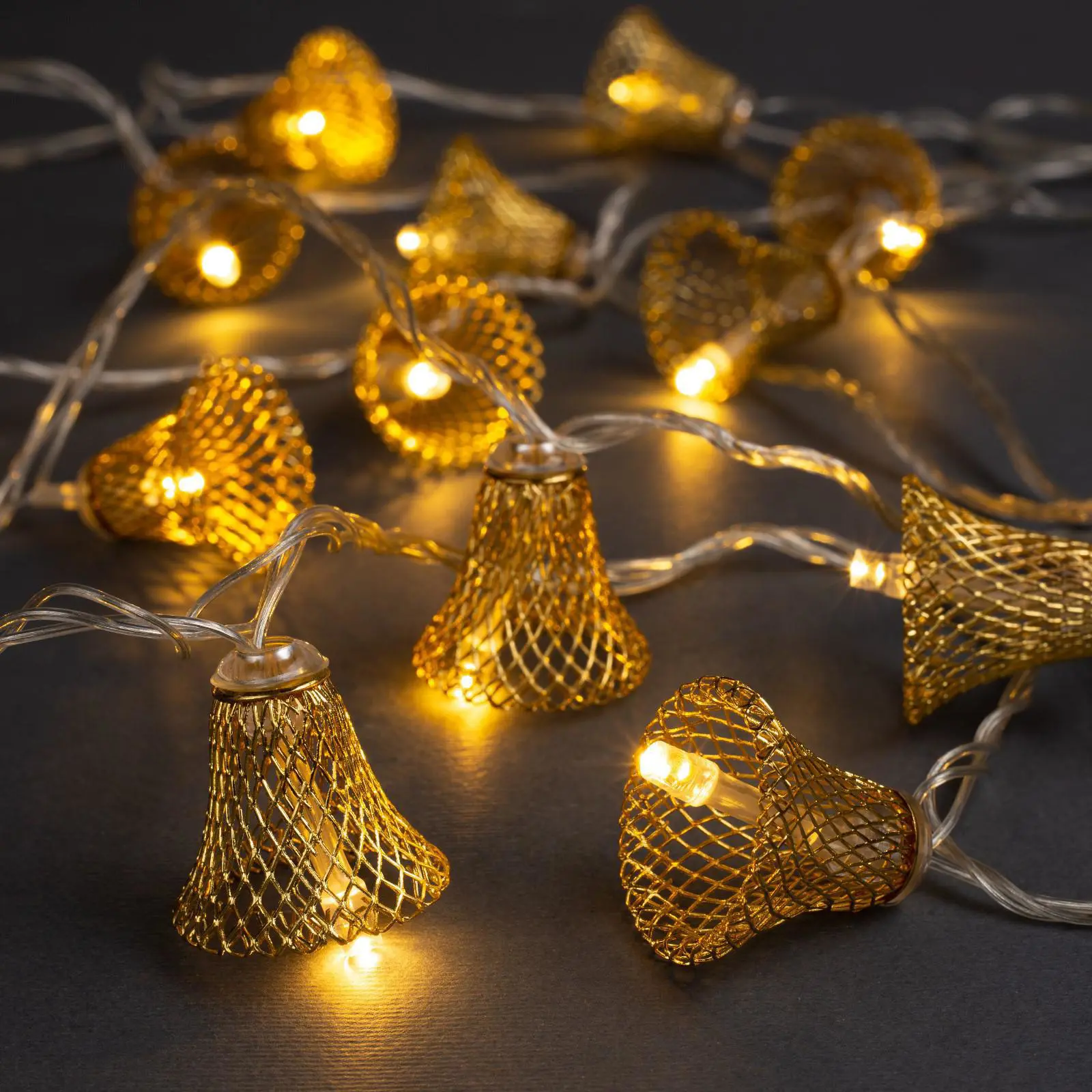 Изображение товара Электрогирлянда комнатная Luazon lighting 2388631 нить 4 м 20 ламп бесцветный 8 режимов работы