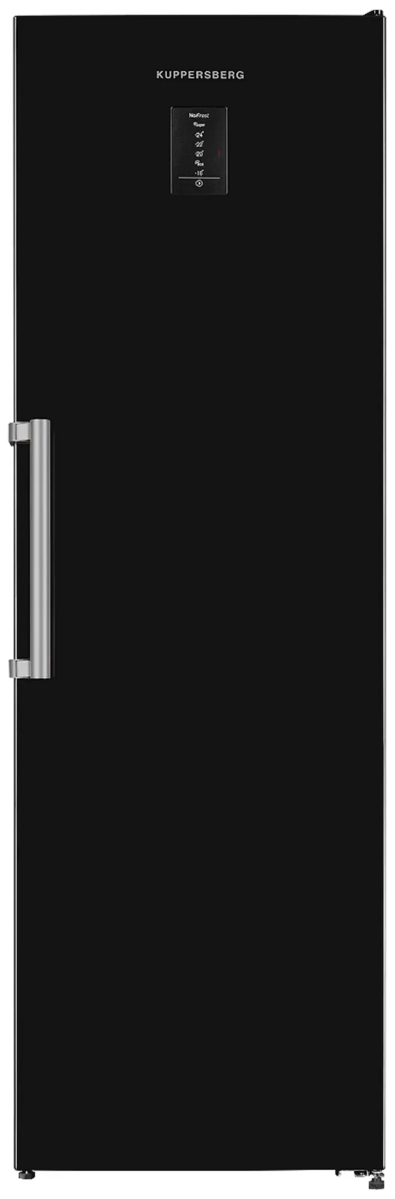 Изображение товара Отдельностоящая морозильная камера Kuppersberg NFS 186 BK 59.50x186x65 см цвет черный
