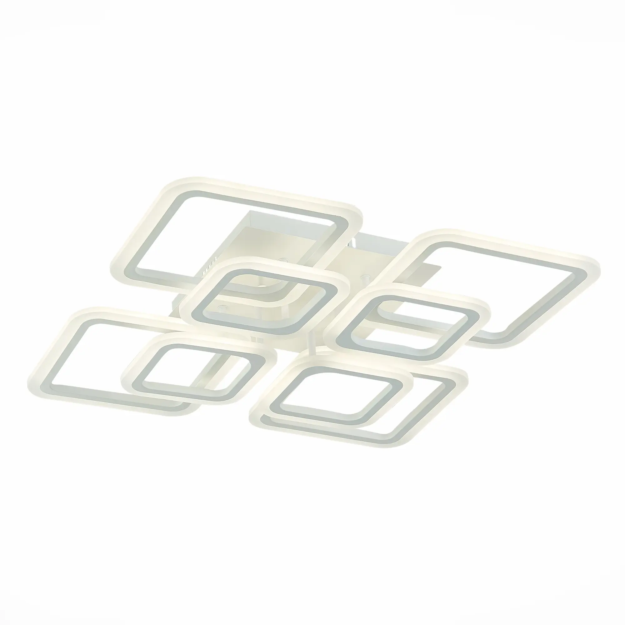 Изображение товара Люстра подвесная светодиодная EVOLUCE SLE900102-08 30 м² нейтральный белый свет цвет белый