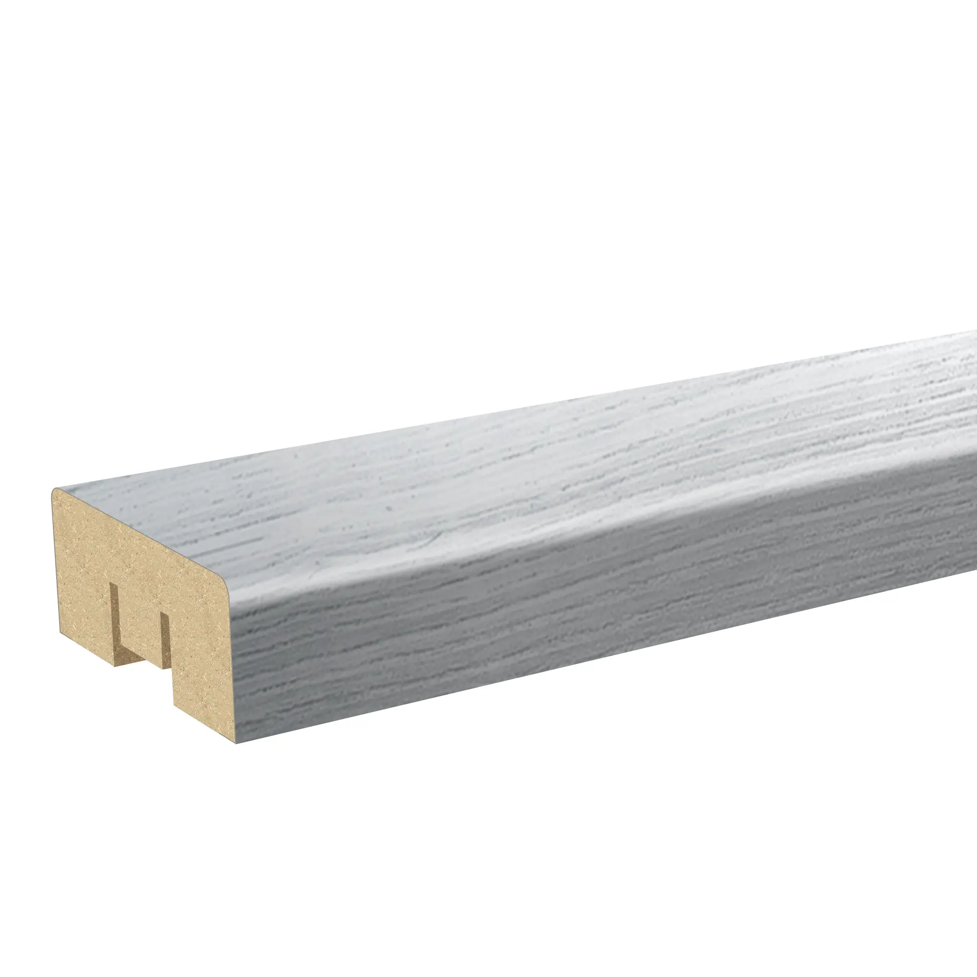 Изображение товара Рейка МДФ 2700x16x40 мм цвет рив айс для носных потолков и стен