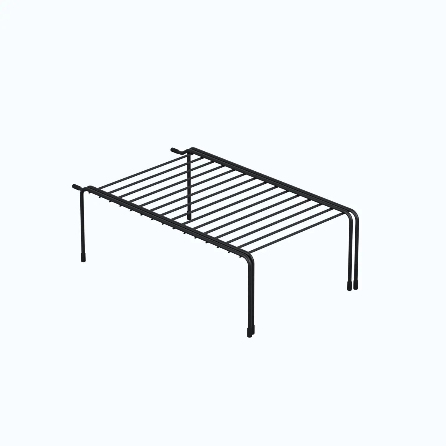 Изображение товара Вставка в полку 75x25 см металлическая черный муар DELINIA