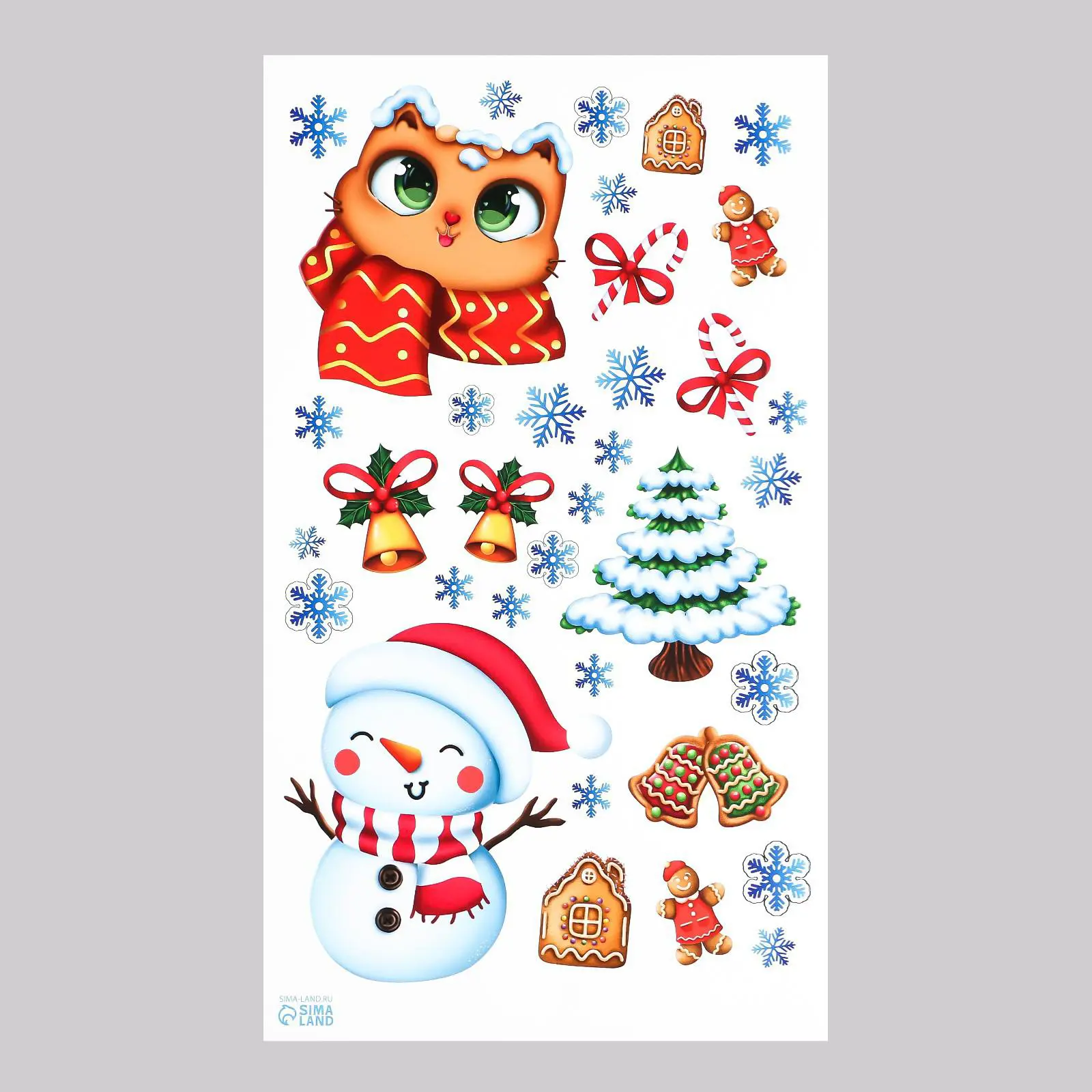 Изображение товара Наклейка Divino Котик 50 см х 30 см