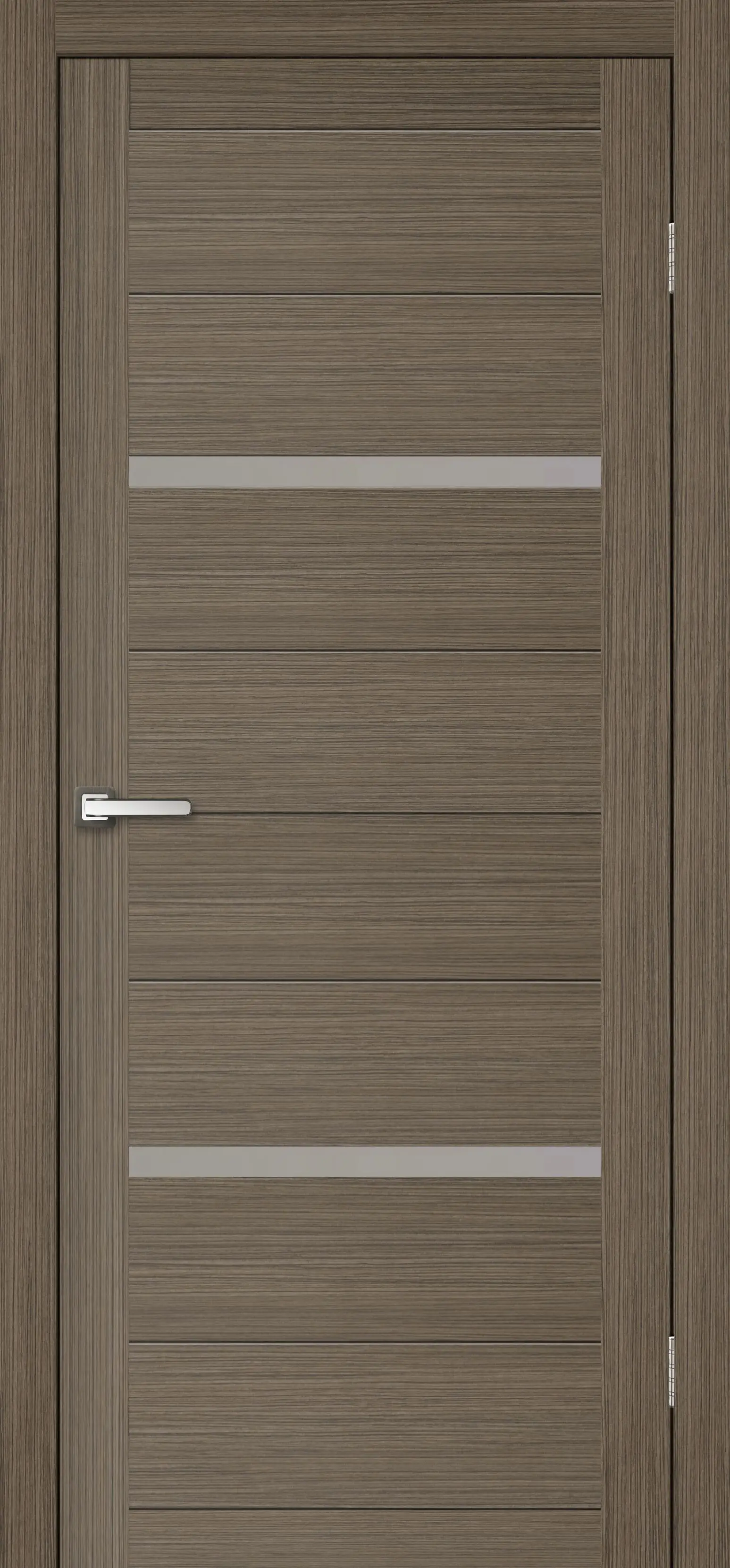 Изображение товара Дверь межкомнатная остеклённая Бэлла 90x200 см ламинация мокко Россия