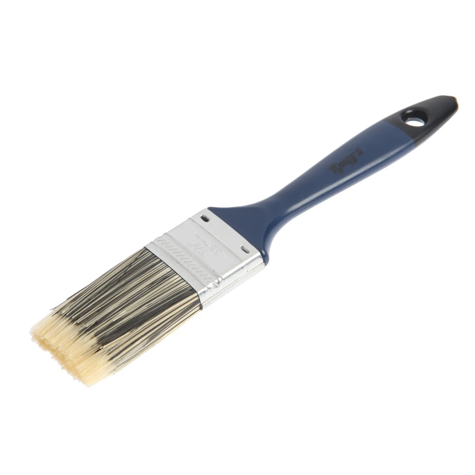Изображение товара Малярная флейцевая кисть Тундра 38 мм синтетическая щетина профессиональная
