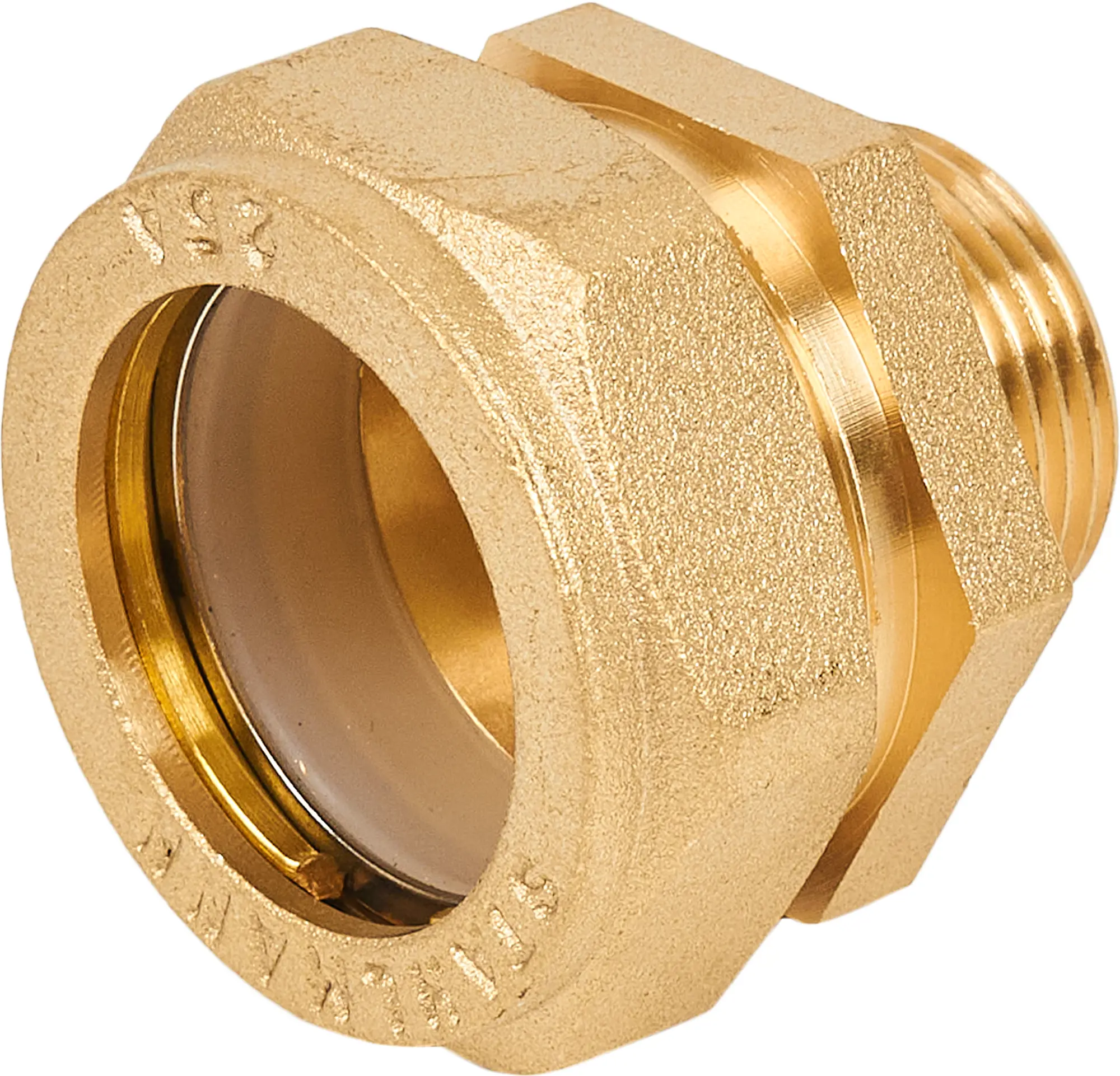 Изображение товара Муфта комбинированная Stahlmann 3/4x25 мм латунь для систем водоснабжения