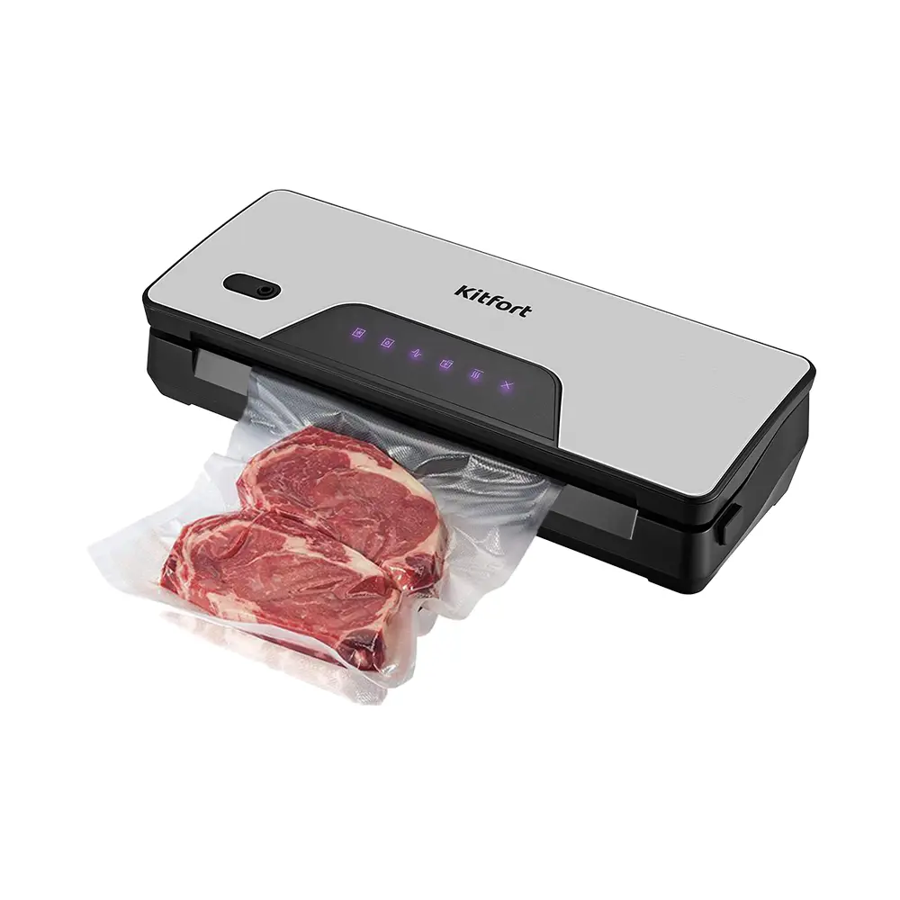 Изображение товара Вакуумная упаковочная машина Kitfort Кт-1517 пластик цвет серебристый