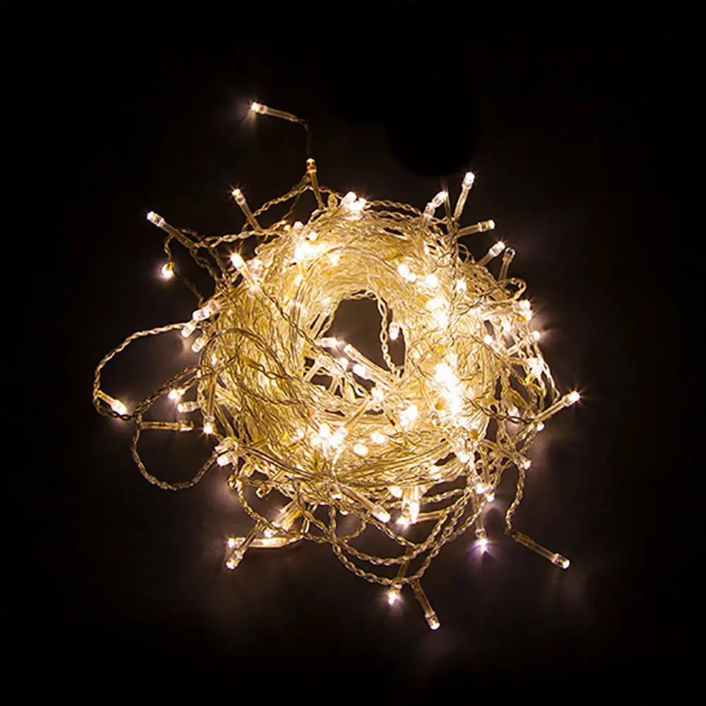 Изображение товара Электрогирлянда универсальная Feron 41630 бахрома 3x3 м 480 ламп теплый белый 1 режим работы