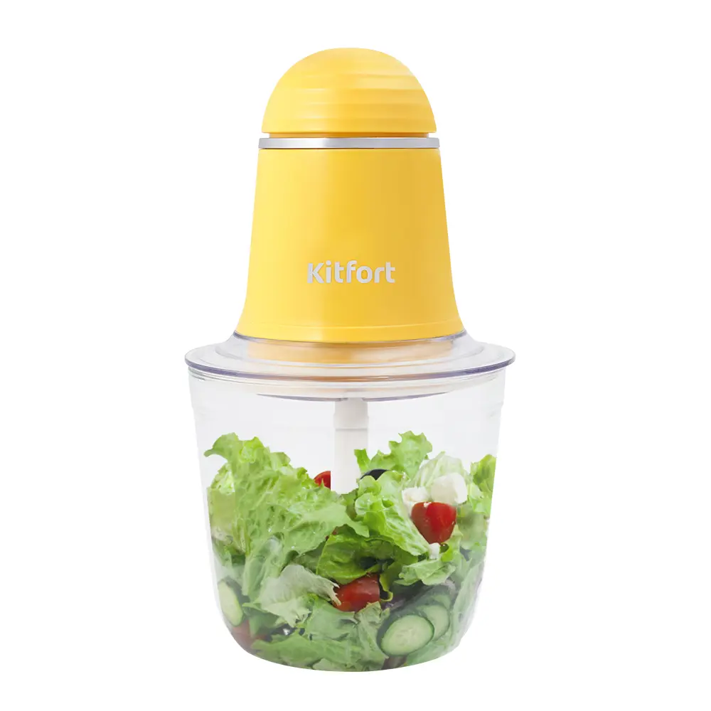 Изображение товара Измельчитель электрический Kitfort КТ-3016-5 1 скорость цвет желтый