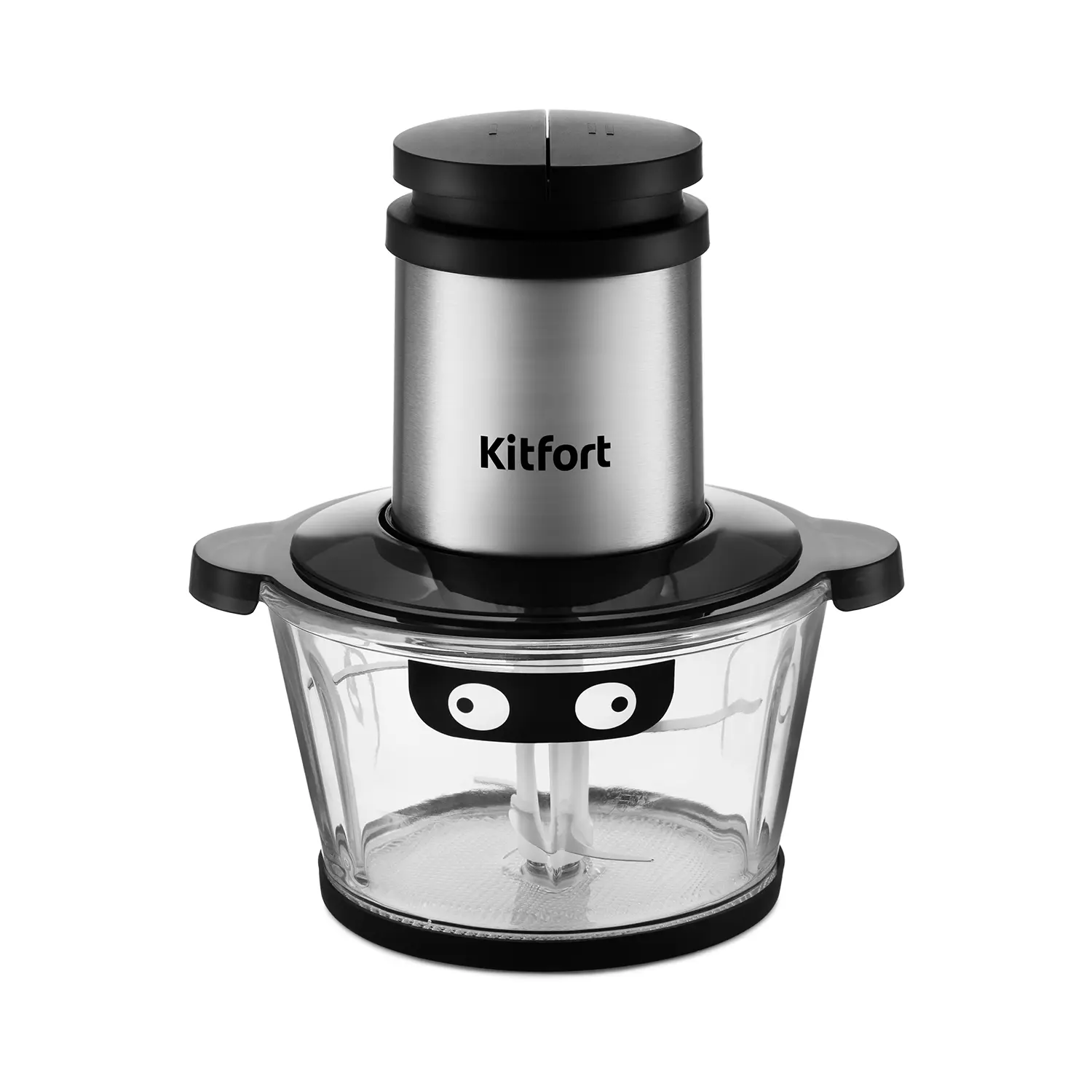 Изображение товара Измельчитель электрический Kitfort КТ-3082 2 скорости цвет серебристый