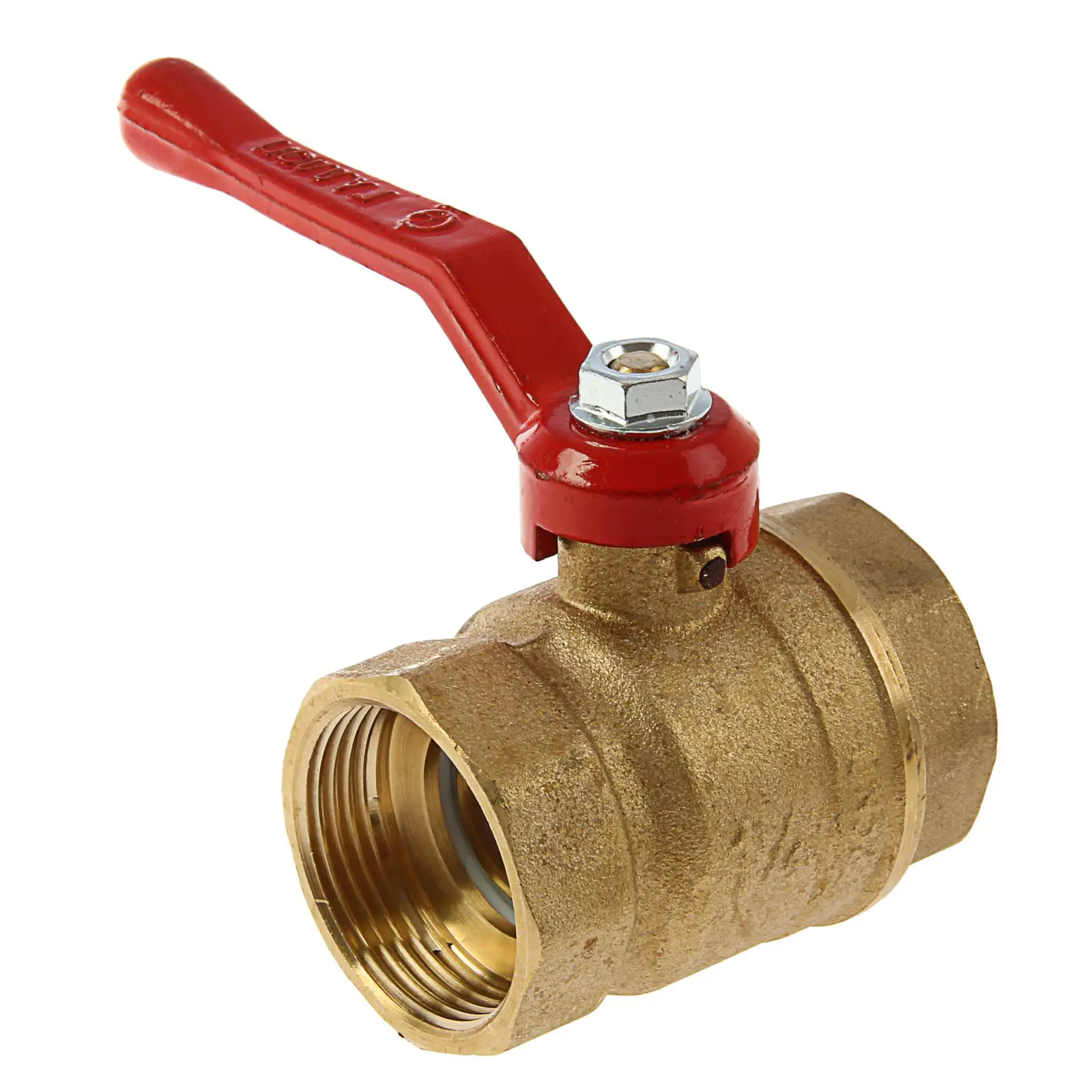 Изображение товара Кран шаровой Галлоп DN-32 220 1 дюйм латунь хромированный Россия