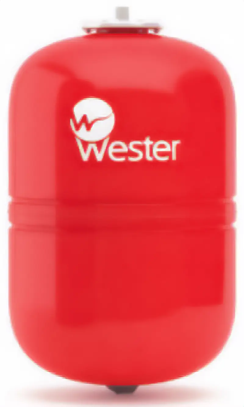Изображение товара Расширительный бак для ГВС 24 л Wester D010-00073 3/4" красный