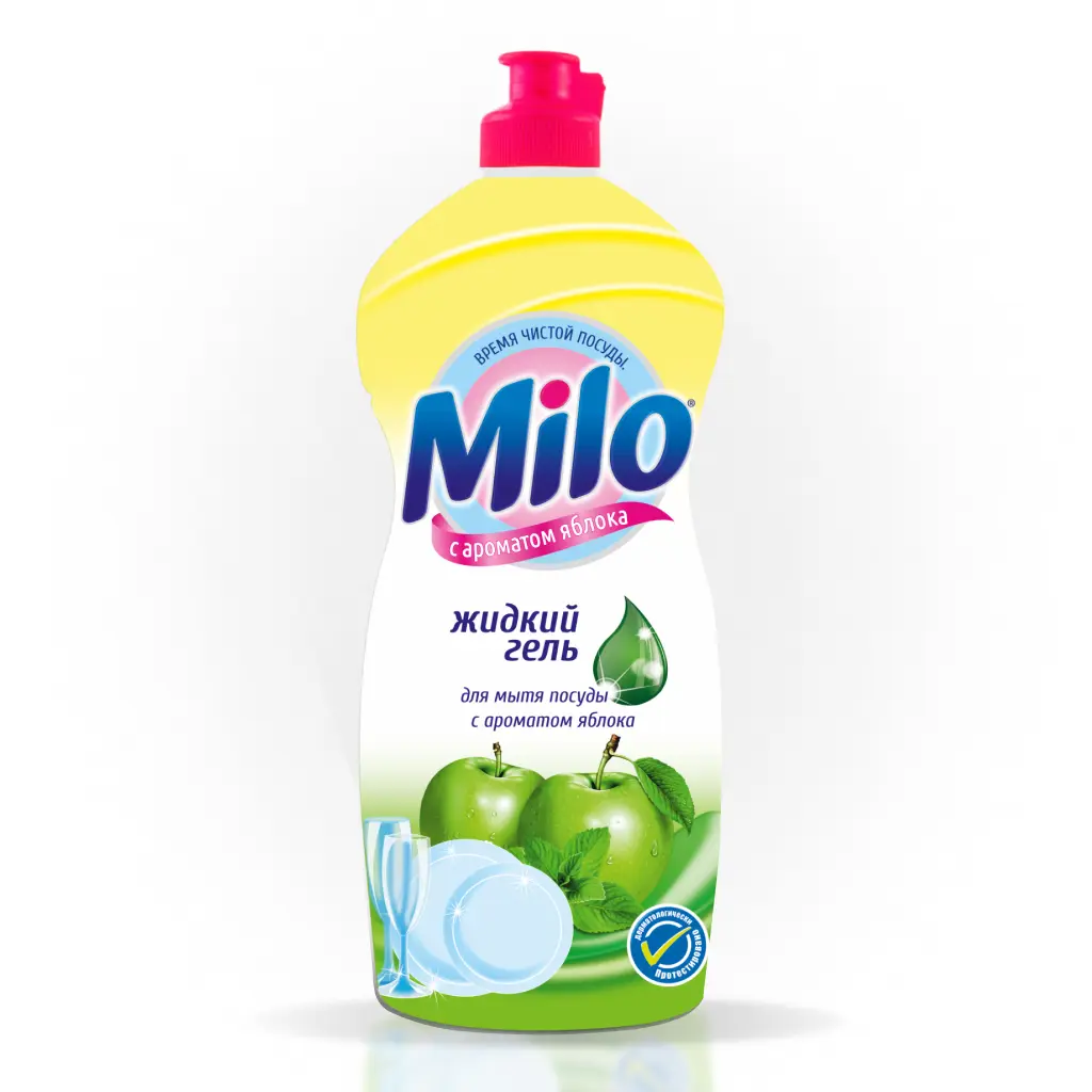 Изображение товара Гель для мытья посуды Milo Puffix Яблоко UZ100032 450 г