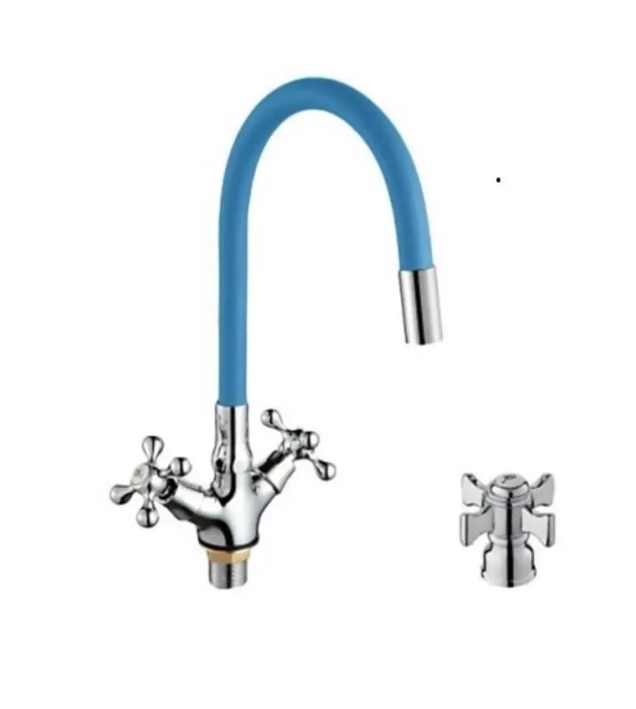 Изображение товара Двухвентильный смеситель D-lin D153807-6 цвет синий