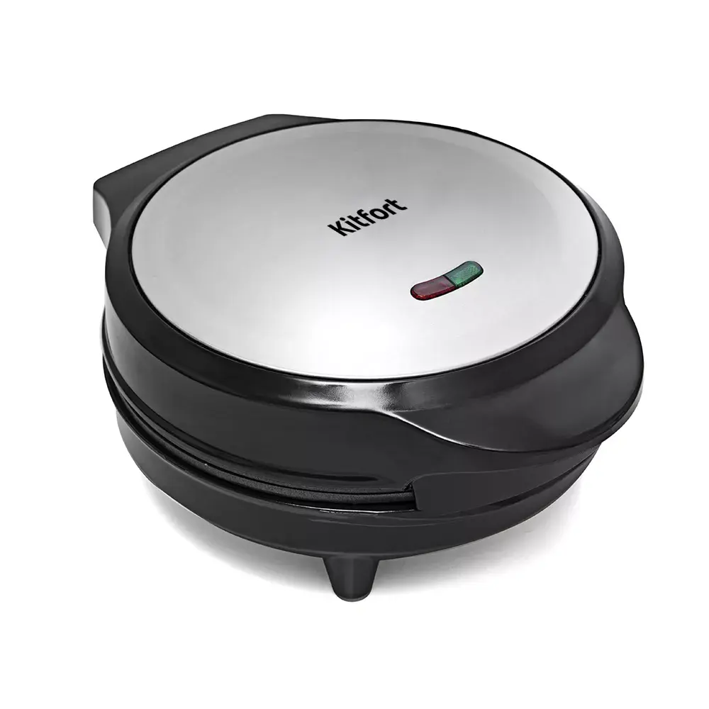 Изображение товара Вафельница Kitfort КТ-1617 цвет сталь, черный