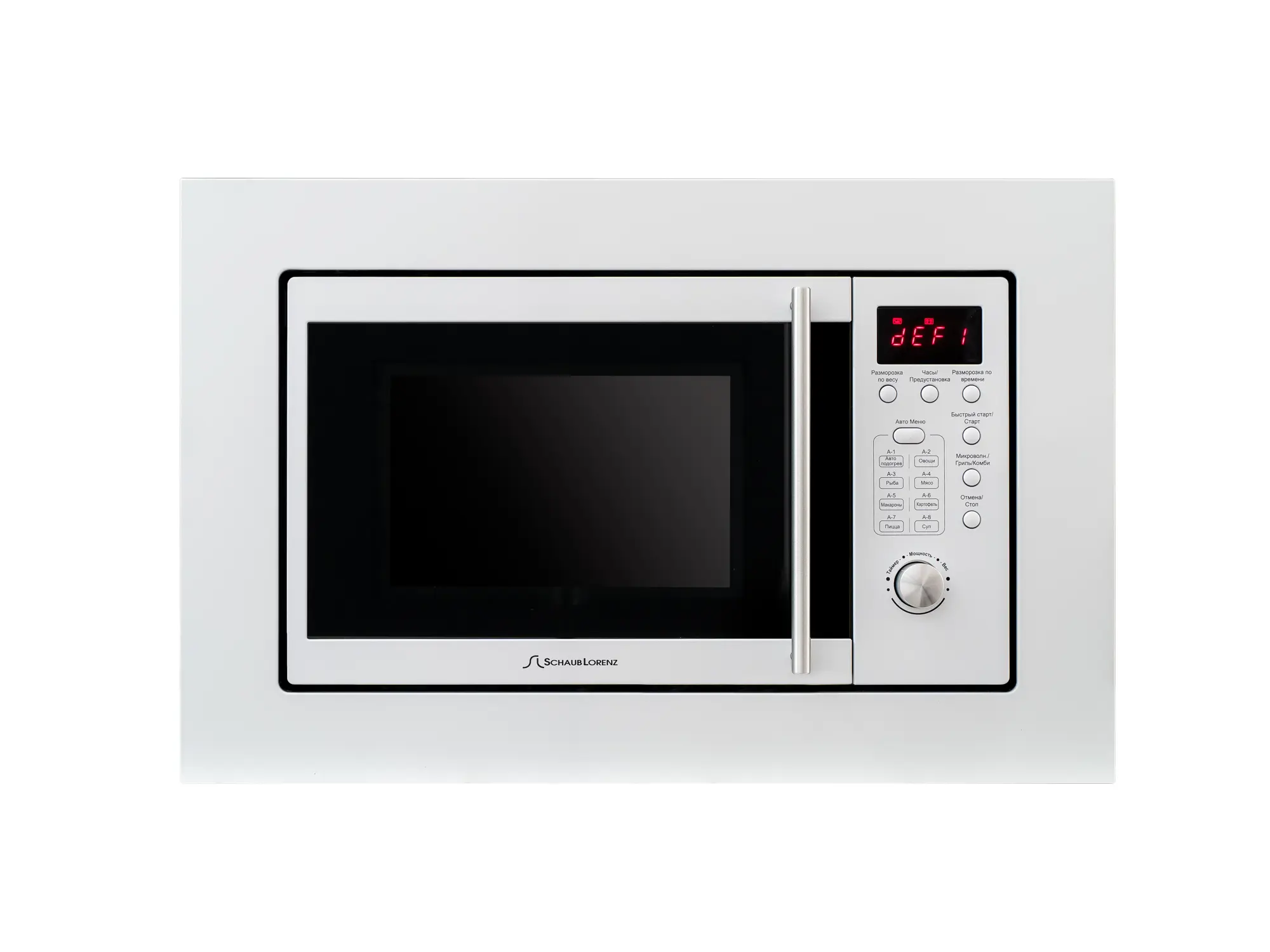 Изображение товара Микроволновая печь встраиваемая 20 л Schaub Lorenz SLM EW21D 59.50x38.20x31.60 см цвет белый