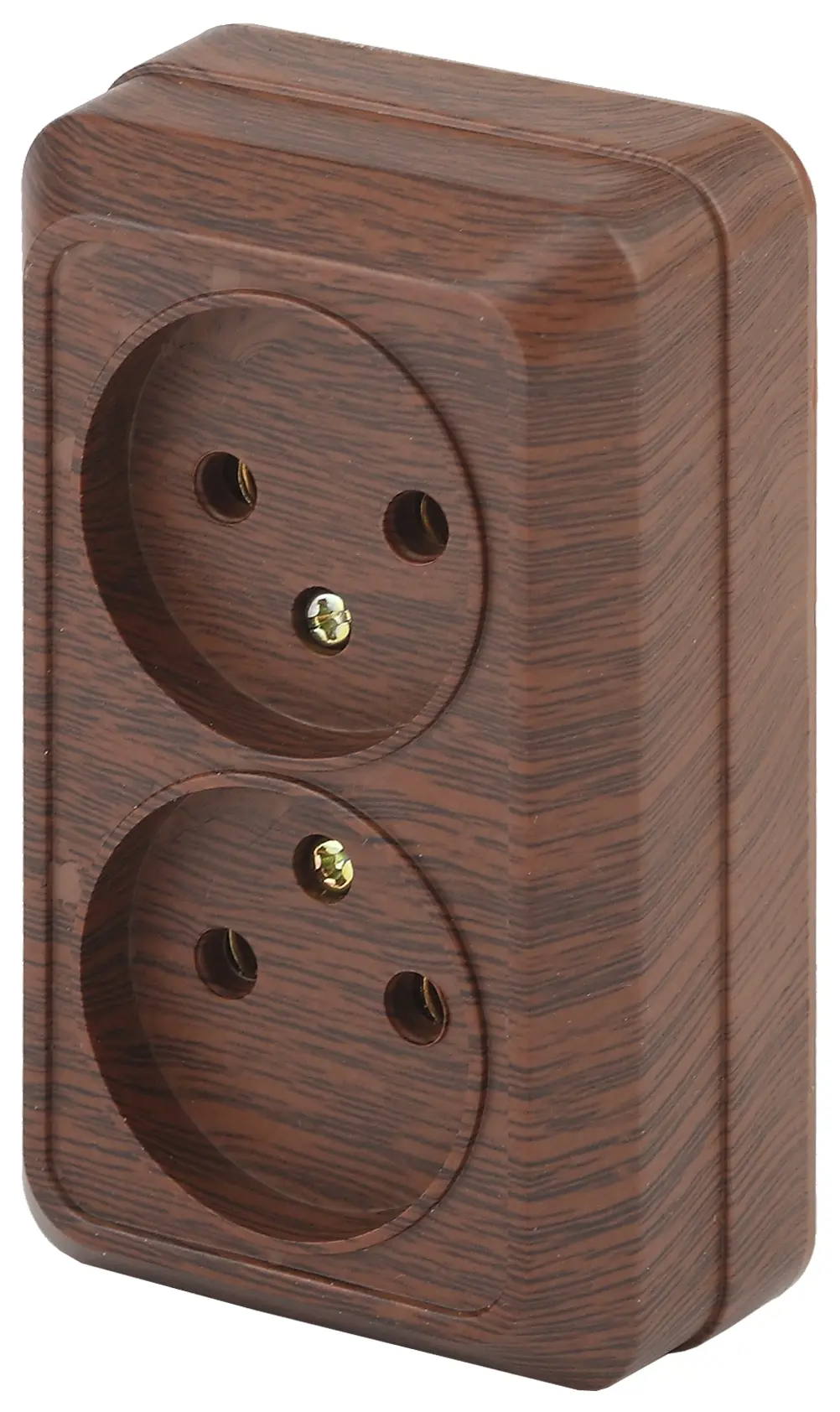 Изображение товара Розетка накладная Intro Quadro Б0053796 цвет венге